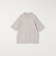 SHIPS any:〈接触冷感〉ハイゲージリネン ミックス サマーニット モックネック Tシャツ◇