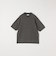 SHIPS any:〈接触冷感〉ハイゲージリネン ミックス サマーニット モックネック Tシャツ◇
