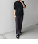 SHIPS any:〈接触冷感〉ハイゲージリネン ミックス サマーニット モックネック Tシャツ◇