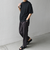 SHIPS any:〈接触冷感〉ハイゲージリネン ミックス サマーニット モックネック Tシャツ◇