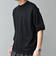 SHIPS any:〈接触冷感〉ハイゲージリネン ミックス サマーニット モックネック Tシャツ◇