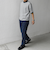 SHIPS any:〈接触冷感〉ハイゲージリネン ミックス サマーニット モックネック Tシャツ◇