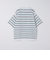 SHIPS:〈手洗い可能〉Amossa(R) メッシュ ボーダー ニット Tシャツ