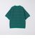 SHIPS:〈手洗い可能〉Amossa(R) メッシュ ボーダー ニット Tシャツ