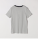 《予約》【SHIPS any別注】PETIT BATEAU: ロゴ プリント ボーダー コンパクト TEE 25SS