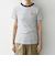 【SHIPS any別注】PETIT BATEAU: ロゴ プリント コンパクト ボーダー TEE 25SS