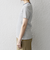 【SHIPS any別注】PETIT BATEAU: ロゴ プリント コンパクト ボーダー TEE 25SS