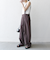 SHIPS any:〈洗濯機可能〉ドロスト ワイド サロペット × ノースリーブ TEE セット