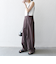 SHIPS any:〈洗濯機可能〉ドロスト ワイド サロペット × ノースリーブ TEE セット