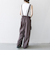 SHIPS any:〈洗濯機可能〉ドロスト ワイド サロペット × ノースリーブ TEE セット