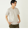 SHIPS Colors:〈接触冷感〉シルケット コットン Vネック TEE◇