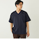 SHIPS Colors:〈接触冷感〉シルケット コットン Vネック TEE◇