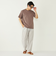 《一部追加予約》SHIPS Colors:〈接触冷感〉シルケット コットン クルーネック TEE◆