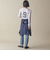 NINE CASE:〈洗濯機可能〉ロゴ ロング スリーブ TEE