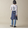NINE CASE:〈洗濯機可能〉ロゴ ロング スリーブ TEE