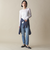 NINE CASE:〈洗濯機可能〉ロゴ ロング スリーブ TEE