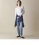 NINE CASE:〈洗濯機可能〉ロゴ ロング スリーブ TEE