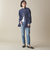 NINE CASE:〈洗濯機可能〉ロゴ ロング スリーブ TEE