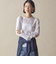 NINE CASE:〈洗濯機可能〉ロゴ ロング スリーブ TEE