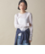 NINE CASE:〈洗濯機可能〉ロゴ ロング スリーブ TEE