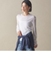 NINE CASE:〈洗濯機可能〉ロゴ ロング スリーブ TEE