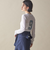 NINE CASE:〈洗濯機可能〉ロゴ ロング スリーブ TEE