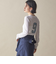NINE CASE:〈洗濯機可能〉ロゴ ロング スリーブ TEE