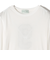 NINE CASE:〈洗濯機可能〉ロゴ ロング スリーブ TEE