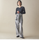 NINE CASE:〈洗濯機可能〉ロゴ ロング スリーブ TEE