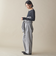 NINE CASE:〈洗濯機可能〉ロゴ ロング スリーブ TEE