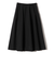 〈手洗い可能〉ライト タフタ タック フレア スカート
