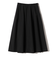 〈手洗い可能〉ライト タフタ タック フレア スカート