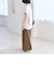 quaranciel:〈接触冷感/汗染み防止加工/洗濯機可能〉ドロスト ギャザー チュニック TEE