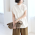 quaranciel:〈接触冷感/汗染み防止加工/洗濯機可能〉ドロスト ギャザー チュニック TEE