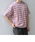 【SHIPS any別注】sports wear: レトロ カラー ボーダー Tシャツ◇