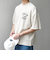 SHIPS any: ドライタッチ 吊り裏毛 ヴィンテージライク カレッジ スウェット Tシャツ◇