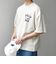 SHIPS any: ドライタッチ 吊り裏毛 ヴィンテージライク カレッジ スウェット Tシャツ◇