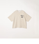 SHIPS any: ドライタッチ 吊り裏毛 ヴィンテージライク カレッジ スウェット Tシャツ◇