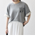 SHIPS any: ドライタッチ 吊り裏毛 ヴィンテージライク カレッジ スウェット Tシャツ◇