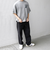 SHIPS any: ドライタッチ 吊り裏毛 ヴィンテージライク カレッジ スウェット Tシャツ◇