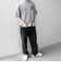 SHIPS any: ドライタッチ 吊り裏毛 ヴィンテージライク カレッジ スウェット Tシャツ◇