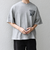 SHIPS any: ドライタッチ 吊り裏毛 ヴィンテージライク カレッジ スウェット Tシャツ◇