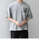 SHIPS any: ドライタッチ 吊り裏毛 ヴィンテージライク カレッジ スウェット Tシャツ◇
