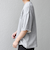 SHIPS any: ドライタッチ 吊り裏毛 ヴィンテージライク カレッジ スウェット Tシャツ◇