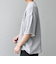 SHIPS any: ドライタッチ 吊り裏毛 ヴィンテージライク カレッジ スウェット Tシャツ◇