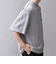 SHIPS any: ドライタッチ 吊り裏毛 ヴィンテージライク カレッジ スウェット Tシャツ◇