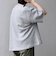 SHIPS any: ドライタッチ 吊り裏毛 ヴィンテージライク スウェット Tシャツ◇