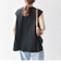 SHIPS any:〈接触冷感/汗染み防止加工/洗濯機可能〉Aライン フレンチスリーブ TEE