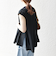 SHIPS any:〈接触冷感/汗染み防止加工/洗濯機可能〉Aライン フレンチスリーブ TEE