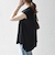 SHIPS any:〈接触冷感/汗染み防止加工/洗濯機可能〉Aライン フレンチスリーブ TEE